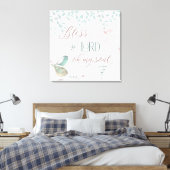 Prijs de Heer - Ps 103:1 Canvas Afdruk (Insitu (Slaapkamer))