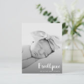 Prijs Eenvoudige aankondiging foto's (Staand voorkant)