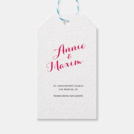 Prijs Labels Roze gemarmerd Cadeaulabel