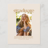 Prijs minimalistisch Gold-fotobericht Afstuderen (Voorkant)