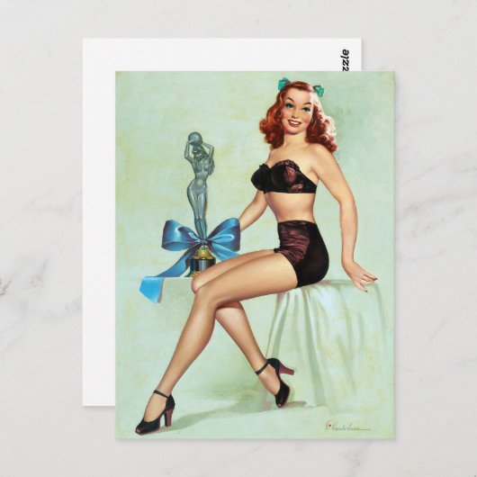 Prijs omhoog briefkaart (Voorkant / Achterkant)