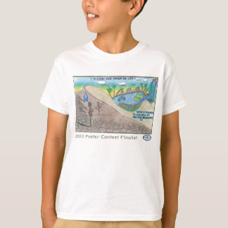 Prijs Poster waterbewustzijn T-shirt
