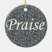 Prijs tussen de panelen keramisch ornament (Achterkant)