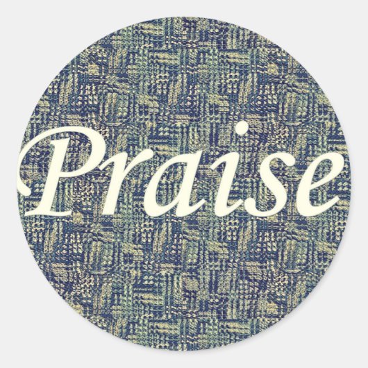 Prijs tussen de panelen ronde sticker (Voorkant)