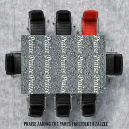 Prijs tussen de panelen tafelkleed