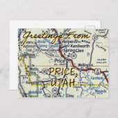 Prijs Utah Briefkaart (Voorkant / Achterkant)