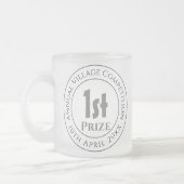 Prijs voor de wedstrijd matglas koffiemok (Links)