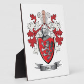 Prijsgezinskustlaag van wapens fotoplaat (Zijkant)