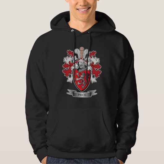 Prijsgezinskustlaag van wapens hoodie (Voorkant)