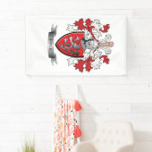 Prijsgezinskustlaag van wapens spandoek (Insitu)