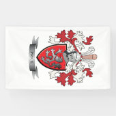 Prijsgezinskustlaag van wapens spandoek (Horizontaal)