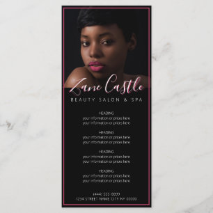 Prijslijst Beauty Salon Menu