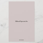 Prijslijst bewerkbare Beauty Spa Salon Flyer (Achterkant)