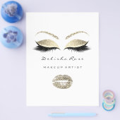 Prijslijst Flyer Black White Eye Licht God Lash Lu (Enkel)