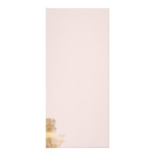 Prijslijst Gouden Schaar Roze voor Kapsalon Reclamekaart (Achterkant)