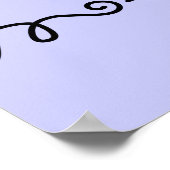 Prijslijst Poster (Hoek)