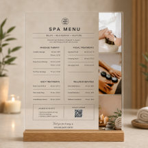 Prijslijst voor Spa Massage Therapeut Diensten
