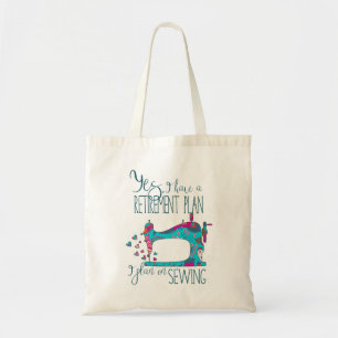 Prijsopgave van het Pensioenzaaigoed Tote Bag