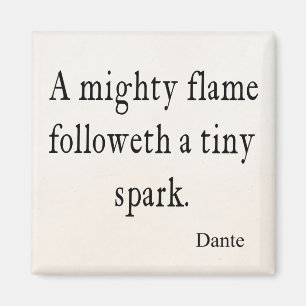  prijsopgave voor dante Mighty Flame Tiny Spark Magneet