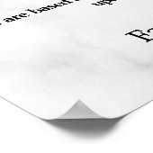 Prijzenlijst Vintage Schoonheidssalon Poster (Hoek)