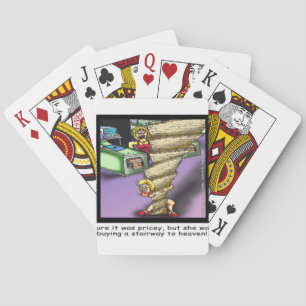 Prijzige Hemelse Trap Grappig Pokerkaarten