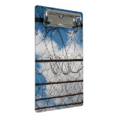 Prikkeldraad hek mini klembord (Schuin)