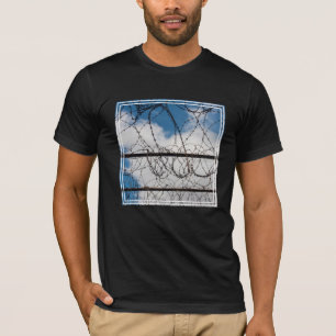Prikkeldraad hek t-shirt