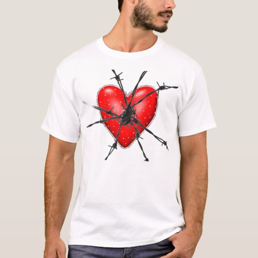 prikkeldraad t-shirt (Voorkant)