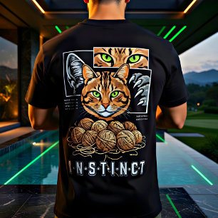 Prikkelende kattenliefhebber, bedraad anders Koele T-shirt
