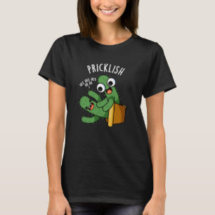 Prikkelige Grappige Cactus Woordspelingen Donkere T-shirt
