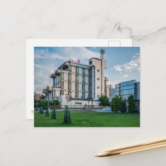 Prilep, Carte postale de la Macédoine (Devant/Arrière en situation)