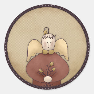 Prim Angel Holiday Stickers voor Kerstmis