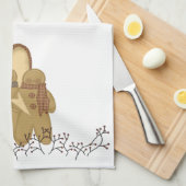 Prim Gingerbrood Friends Theedoek (Quarter Fold)