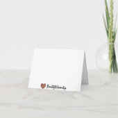 Prim Koeien Adreswijziging Landelijk landhuis Aankondiging (Achterkant)