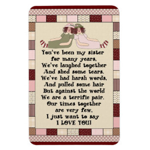 Prim Sisters magnetische magneet