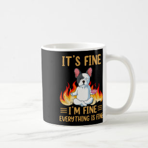 Prima - alles is in orde - French Bulldog Koffiemok