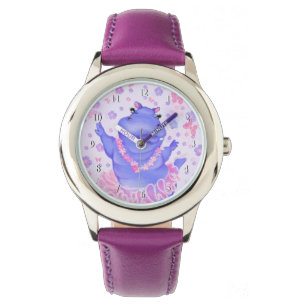 Prima Ballerina Hippo - Fun - Horloge