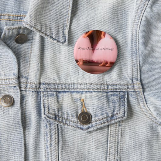 Prima ballerina in opleiding Button (In situ)