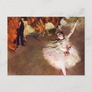 Prima Ballerina, Rosita Mauri by Edgar Degas Briefkaart