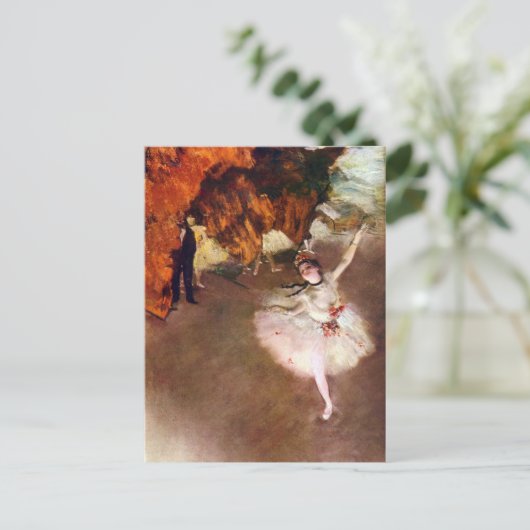 Prima Ballerina, Rosita Mauri by Edgar Degas Briefkaart (Staand voorkant)