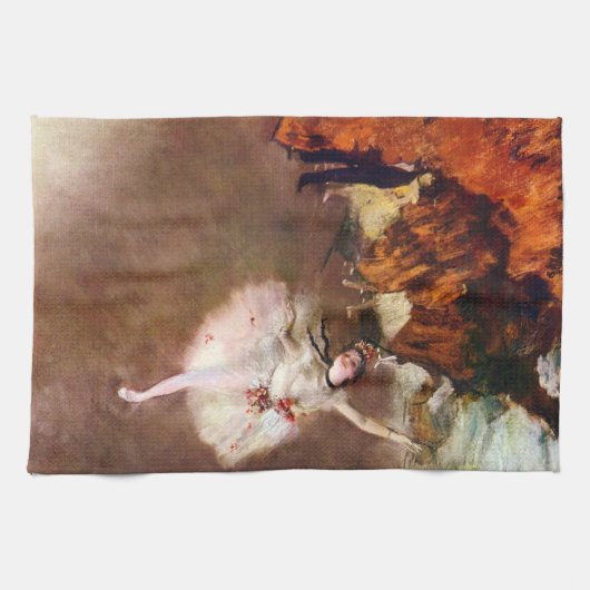 Prima Ballerina, Rosita Mauri by Edgar Degas Theedoek (Horizontaal)