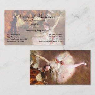 Prima Ballerina Rosita Mauri, de ster Edgar Degas Visitekaartje