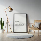 Prima Definition Poster | Funny Cousin Gift Print