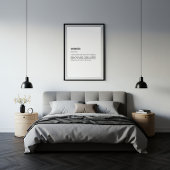 Prima Definition Poster | Funny Cousin Gift Print