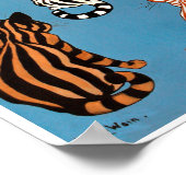 Primadonna van The Night, Louis Wain Poster (Hoek)