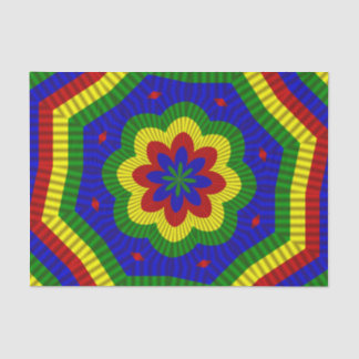 Primair WAPENPAPIER MET 1 WEEFSELS GEWALSTE KLEUR Tissuepapier