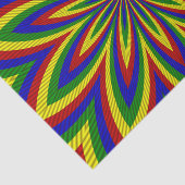 Primair WAPENPAPIER MET 2 WEEFSELS GEWALSTE KLEURE Tissuepapier (Detail)