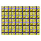 PRIMAIRE ALPHABET BLOKKEN, Blue-52x70 TABLECLOTH Tafelkleed (Voorkant (Horizontaal))