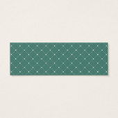 Primaire botanische bruiloft Website RSVP-kaarten Mini Visitekaartjes (Achterkant)