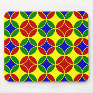 Primaire Circles-01-COMPUTER MOUSEPAD Muismat
